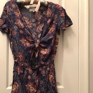 EUC Kendall & Kylie Floral Romper from Pacsun